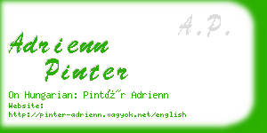 adrienn pinter business card